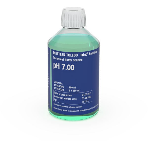 Mettler Toledo Technical Buffer 7.00 pH Kalibrasyon Sıvısı, 250ml