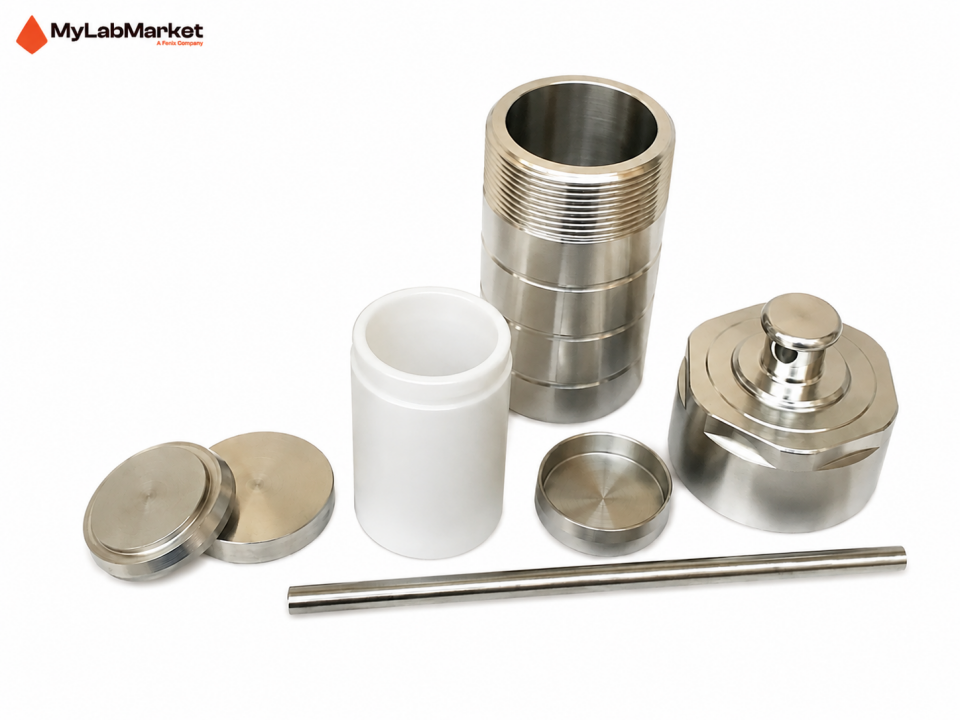 TOPT HT500 PTFE Liner - Hidrotermal Sentez Otoklav Reaktörü