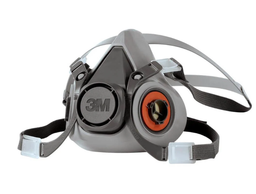 3M 6200 Yeniden Kullanılabilir Yarım Yüz Solunum Maskesi (M)