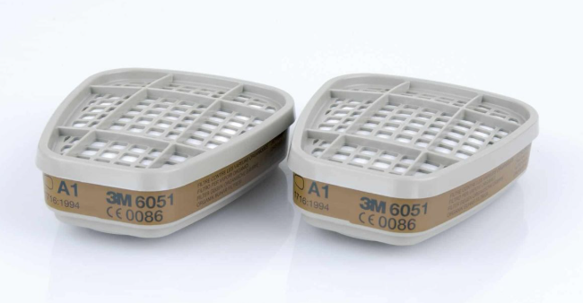 3M 6059 ABEK1 Gaz ve Buhar Filtresi – Çoklu Kimyasal Tehlikelere Karşı Üst Düzey Koruma