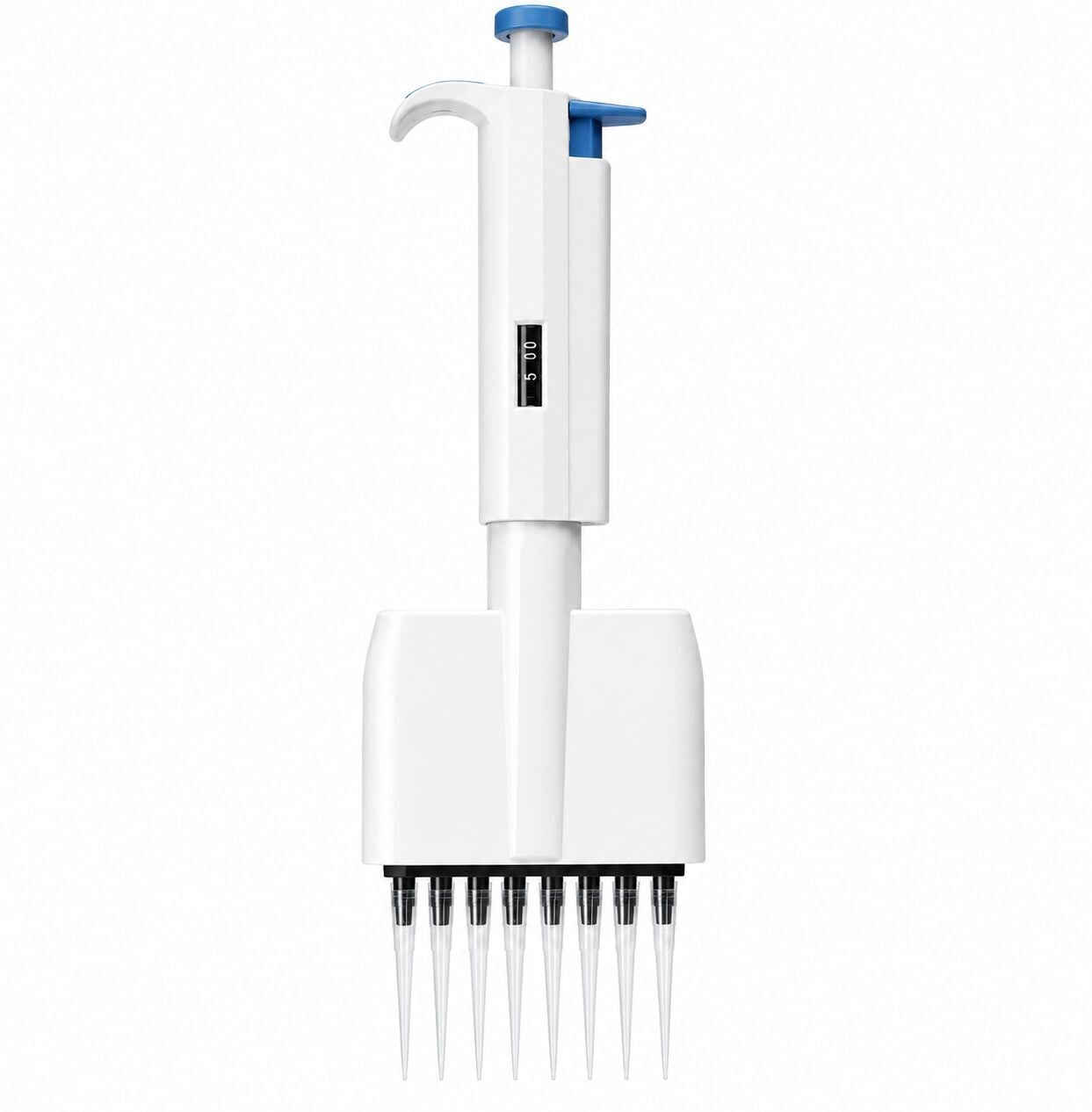 DLAB TopPette Ayarlanabilir Sekiz Kanallı Otomatik Pipet 5-50 µL