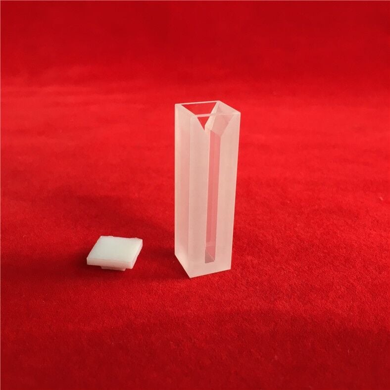 Quartz 0.7ml Mikro Spektrofotometre Küveti (Q244) 2 Adet/Paket