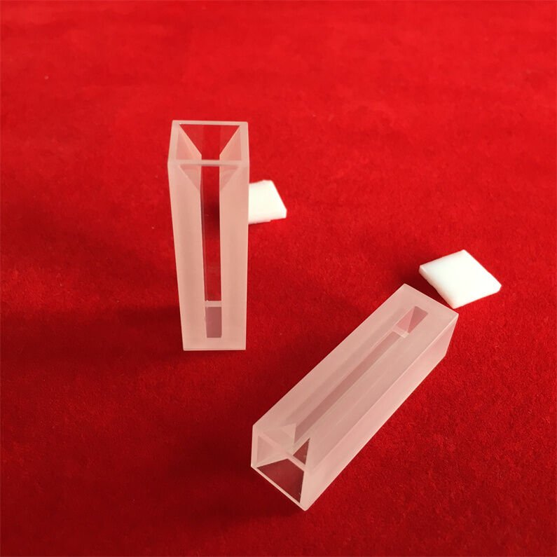 Quartz 1.4ml Semi Mikro Spektrofotometre Küveti (Q264) 2 Adet/Paket