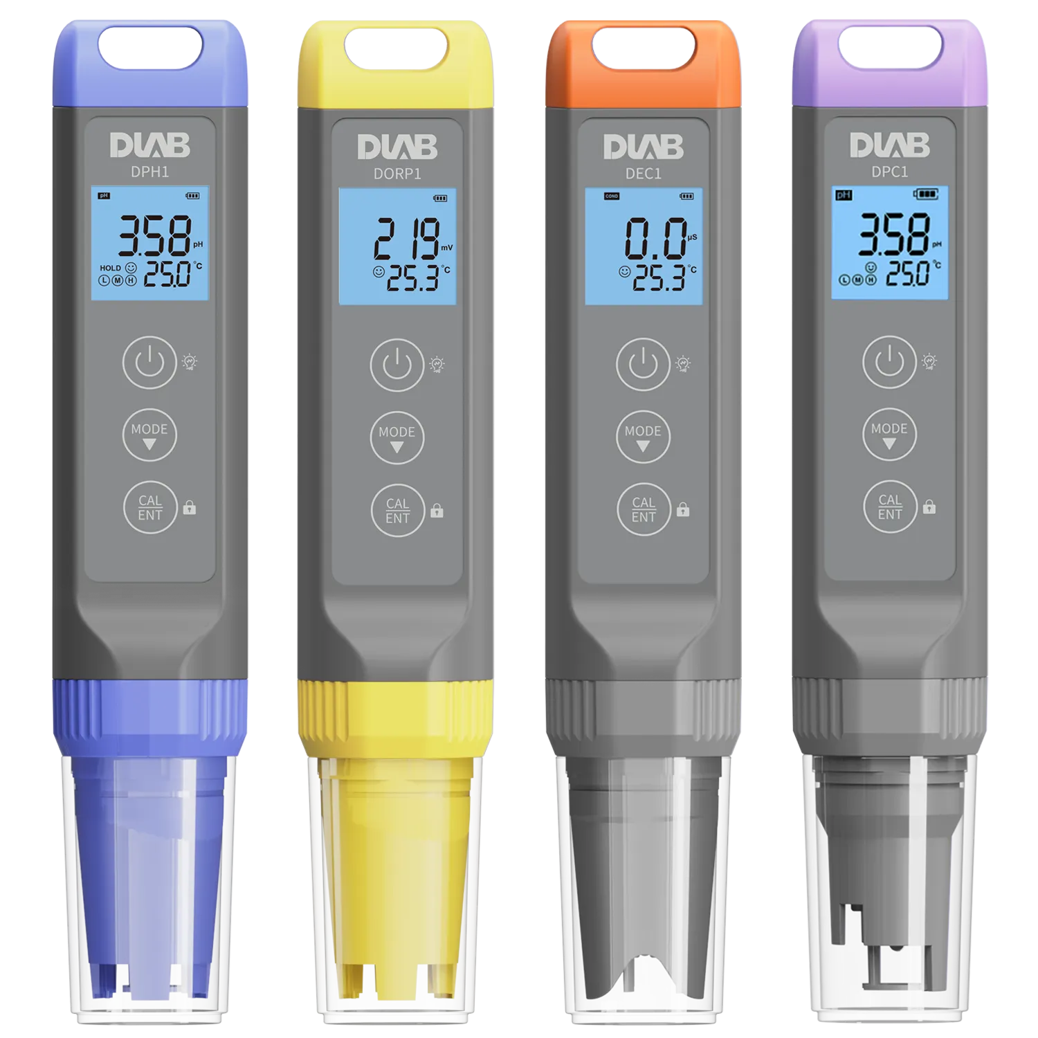 DLAB DPH1+ pH ORP ve Sıcaklık Ölçer (Bluetooth) -2.00...16.00 pH / -1000.0...+1000.0 mV / 0...60 °C