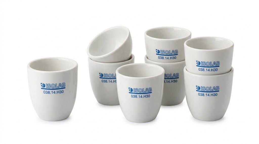 ISOLAB Kroze  Porselen Uzun Form Çap 30 mm