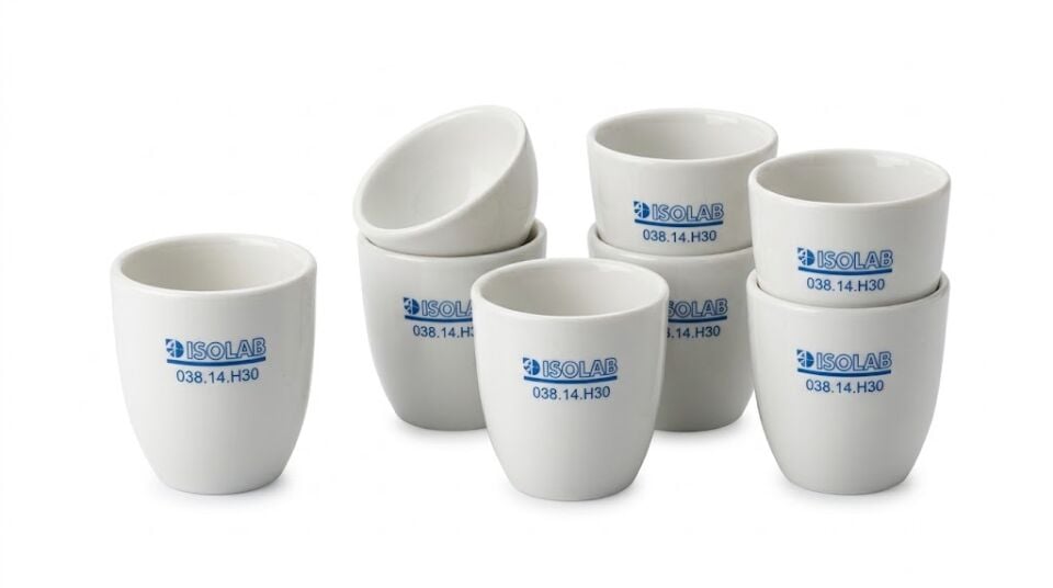 ISOLAB Kroze  Porselen Uzun Form Çap 30 mm