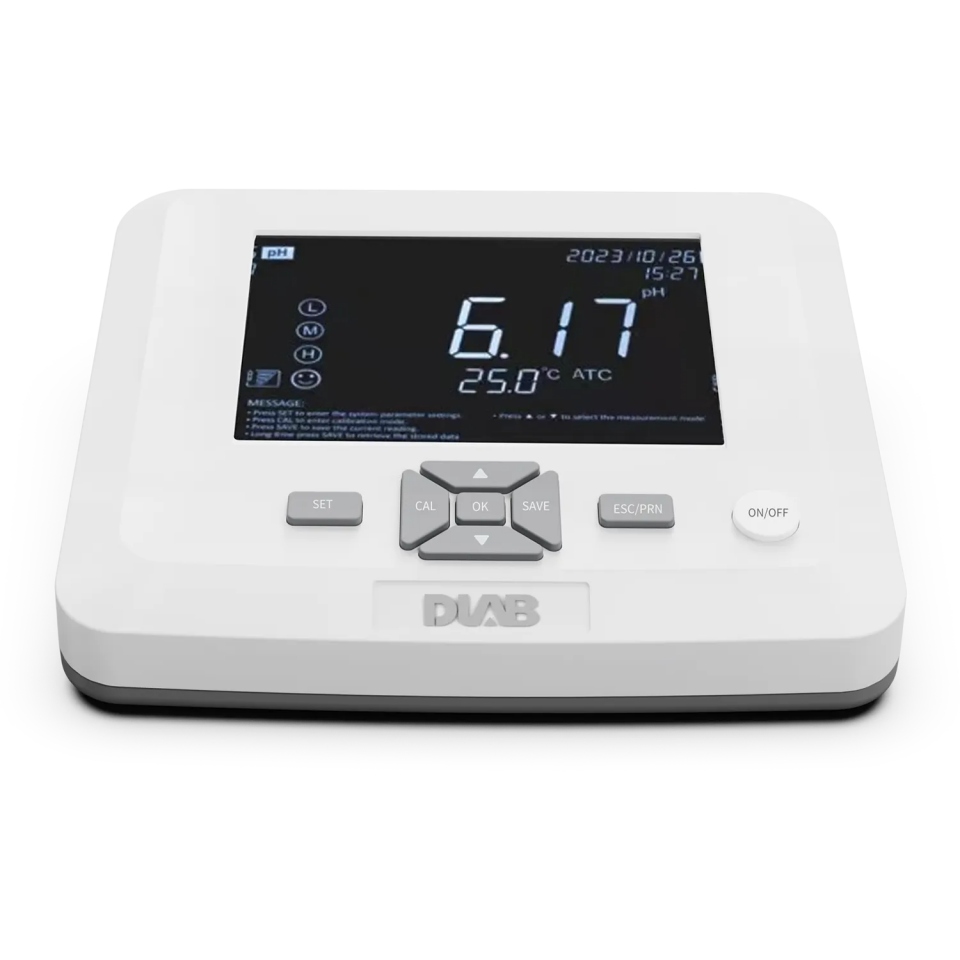 DLAB DPC100 pH ORP İletkenlik TDS Tuzluluk Direnç ve Sıcaklık Ölçer -2.000...20.000 pH / -1999.9...+1999.9 mV / 0...200.0 mS/cm / 0.0 mg/L...100.0 g/L / 0...100 ppt / 5.000 Ω·cm...100.0 MΩ·cm / 0...100 °C