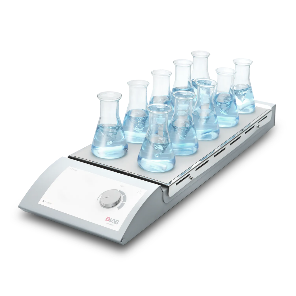 DLAB MS-M-S10 10 Pozisyonlu Manyetik Karıştırıcı 0-1100 rpm