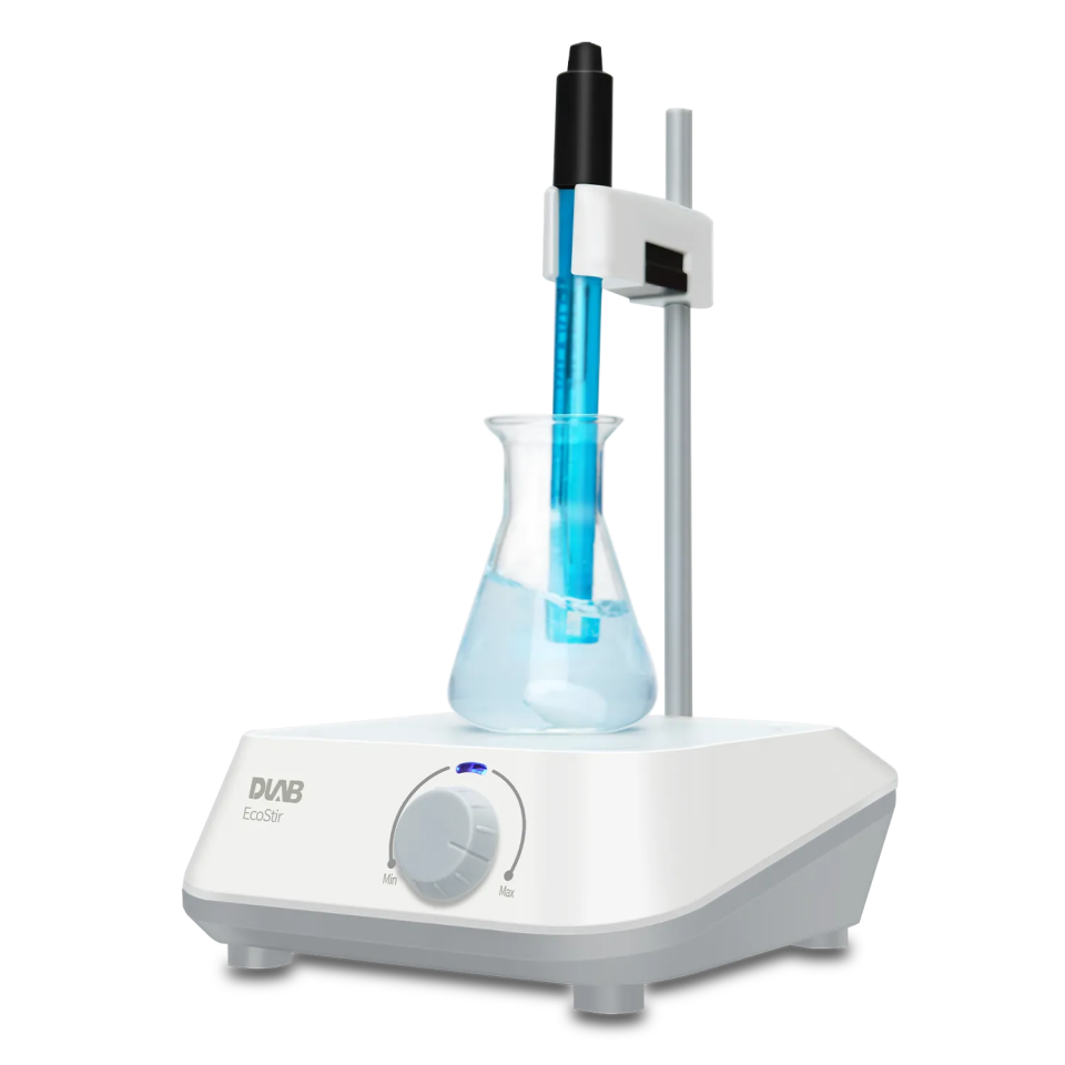 DLAB EcoStir Kare Plakalı Manyetik Karıştırıcı 300-2000 rpm / 1,5 L