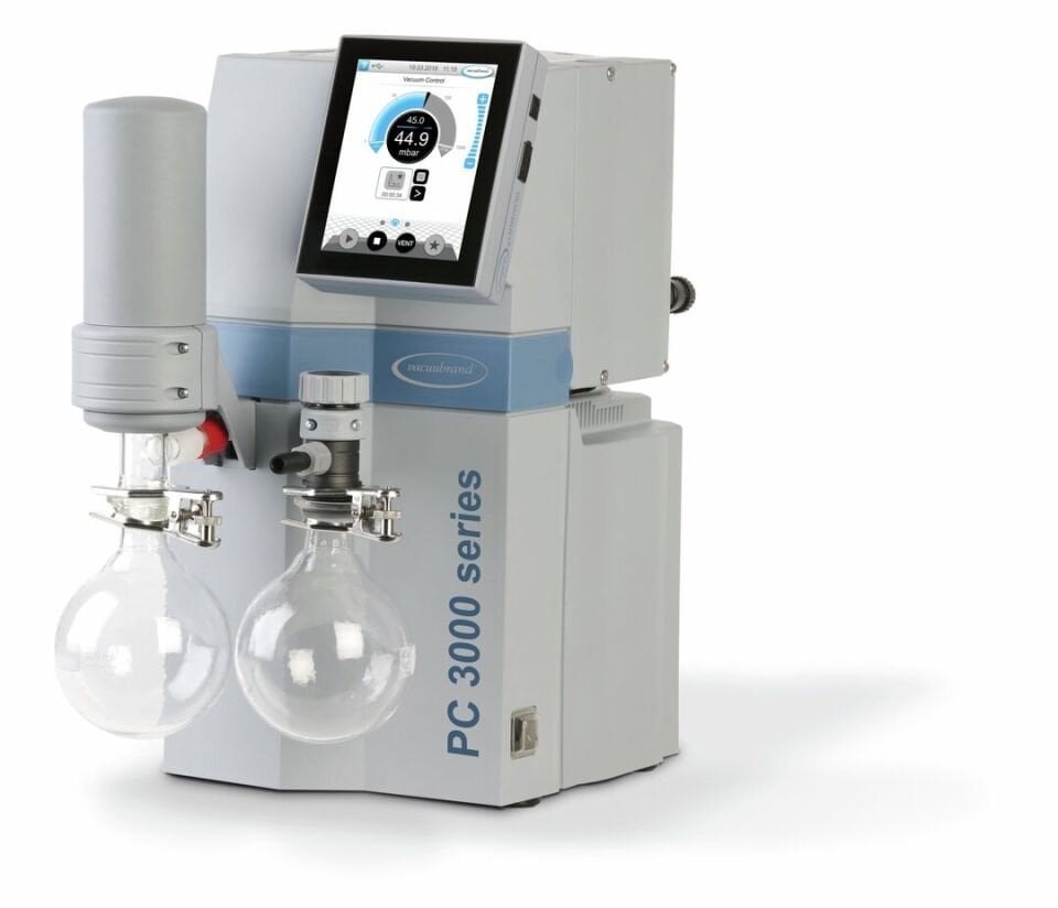 Vacuubrand Vakum Kontrollü PC 3004 VARIO Select Diyafram Pompa