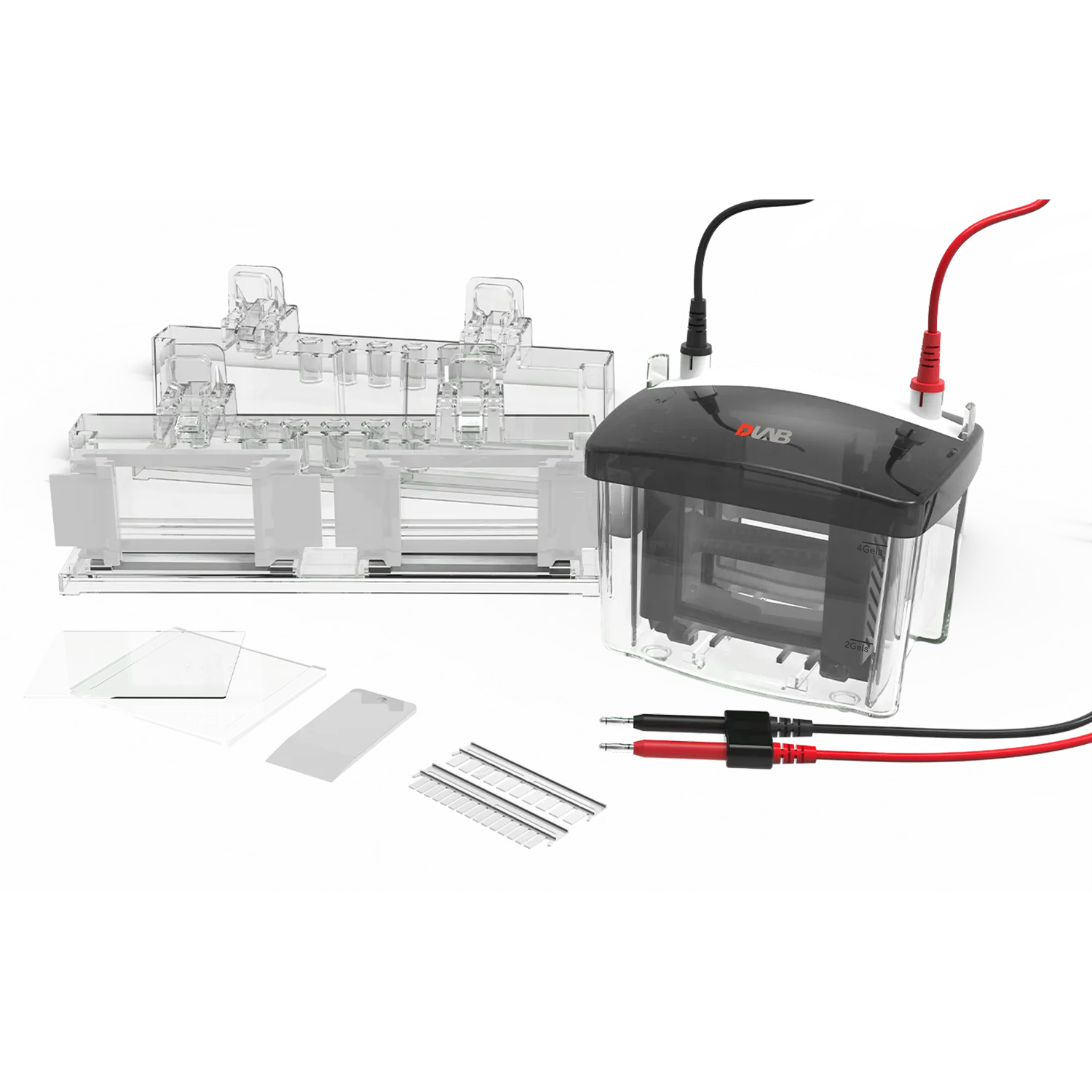 DL-Mini04 Dikey Elektroforez Tankı