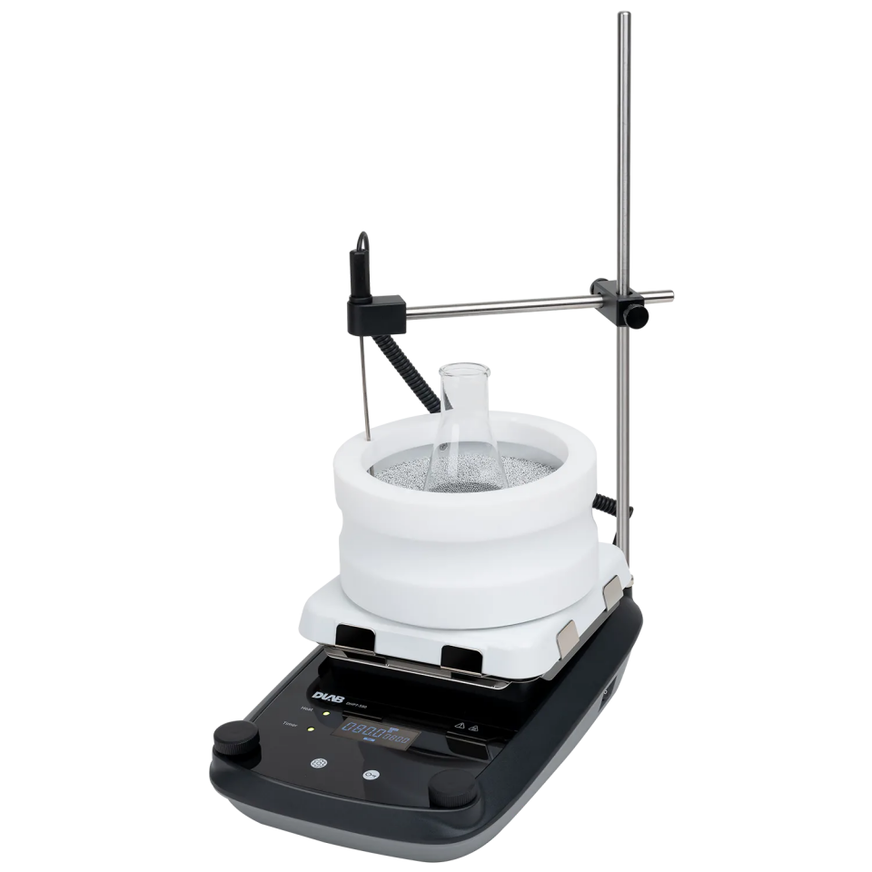 DLAB DHP7-550 LCD Dijital 7 İnç Zaman Ayarlı Isıtıcı Tabla 1-550 °C / 184 × 184 mm