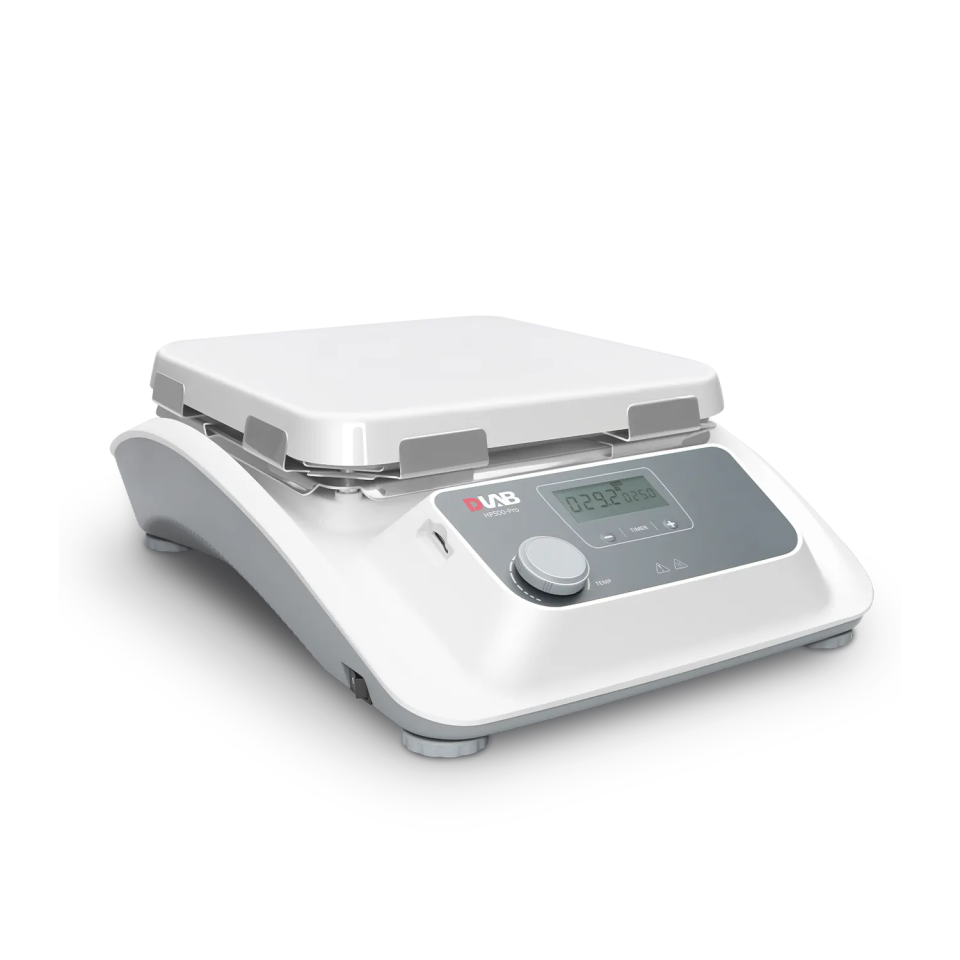 DLAB HP500-Pro LCD Dijital Isıtıcı Tabla 500 °C / 254 × 254 mm