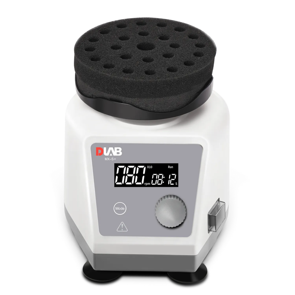 DLAB MX-S+ Dijital Vortex Karıştırıcı - 100...3000 rpm / 4 mm Orbital Çap / LCD