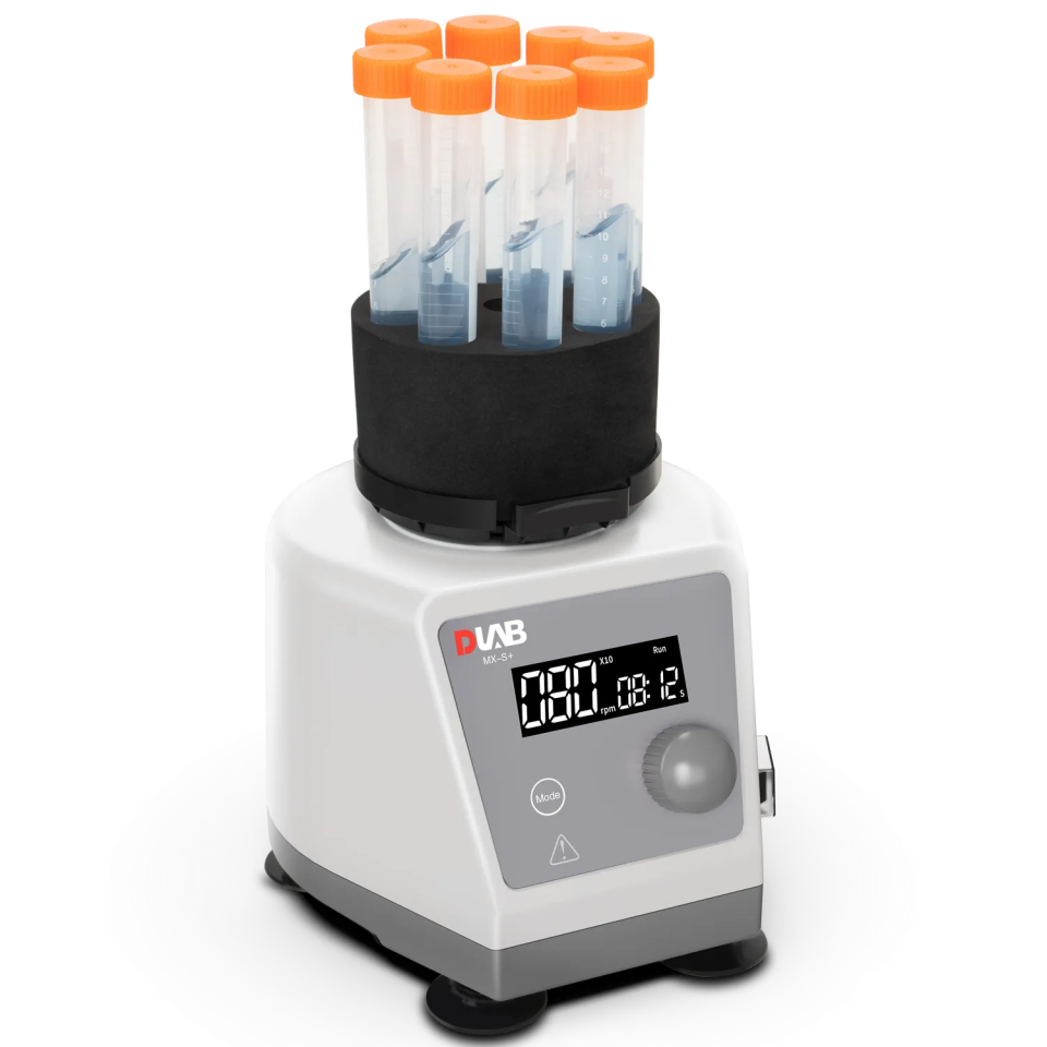 DLAB MX-S+ Dijital Vortex Karıştırıcı - 100...3000 rpm / 4 mm Orbital Çap / LCD