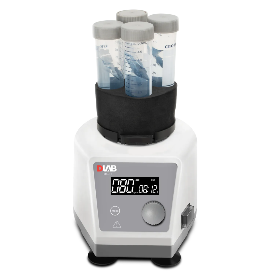 DLAB MX-S+ Dijital Vortex Karıştırıcı - 100...3000 rpm / 4 mm Orbital Çap / LCD