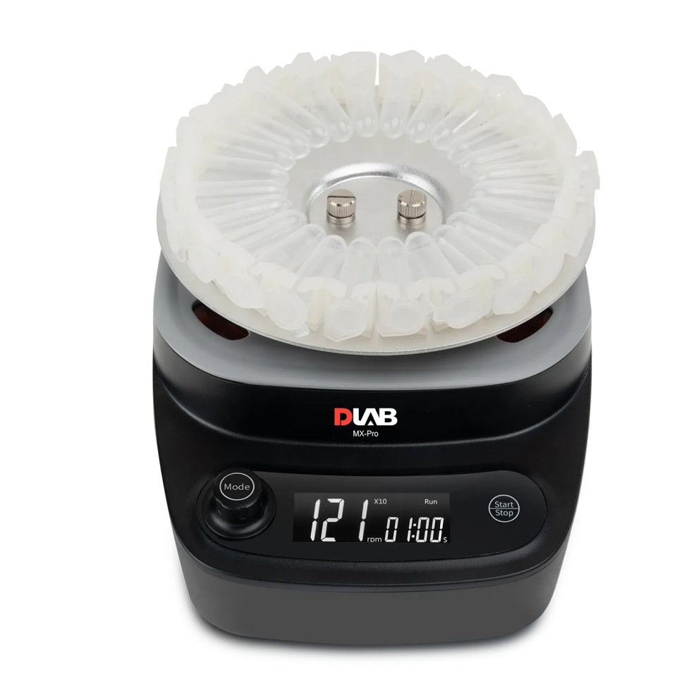 DLAB MX-Pro Kızılötesi Dijital Vortex Karıştırıcı - 100...3000 rpm / 4,5 mm Orbital Çap / LCD
