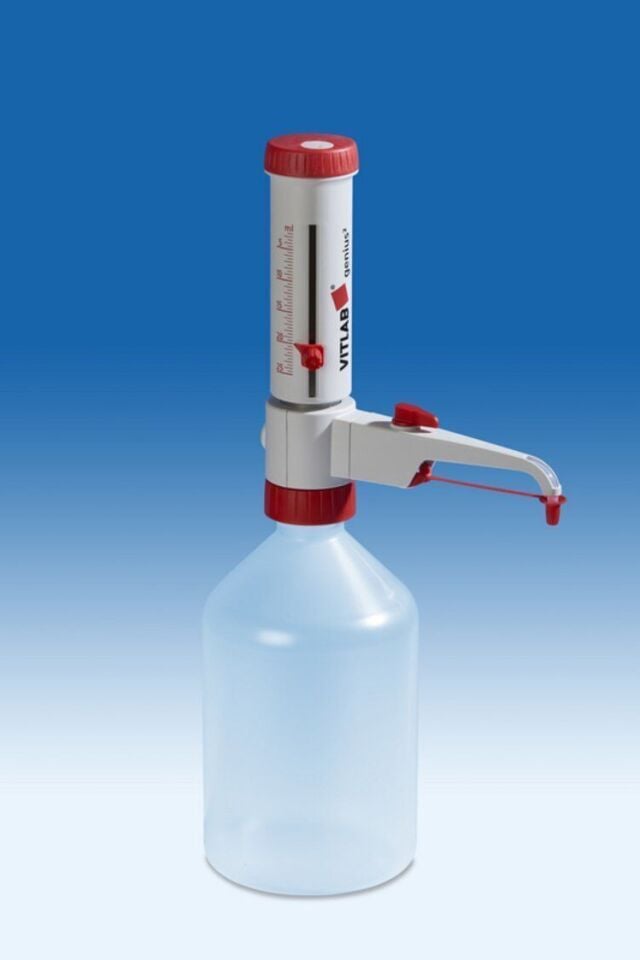 VITLAB® genius² Vanalı, Manuel Dispenser, 5-50 ml