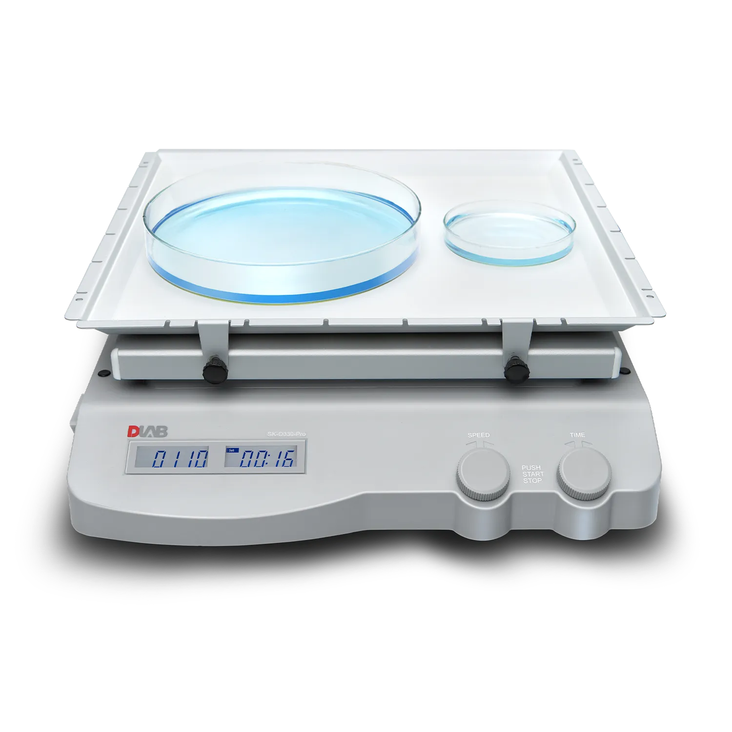 DLAB SK-O330-Pro LCD Dijital Büyük Platformlu Orbital Çalkalayıcı - 100...500 rpm / 7,5 kg / 320 × 320 mm