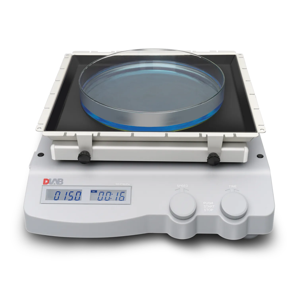 DLAB SK-O180-Pro LCD Dijital Orbital Çalkalayıcı 100-800 rpm / 2,5 kg / 250 × 245 mm