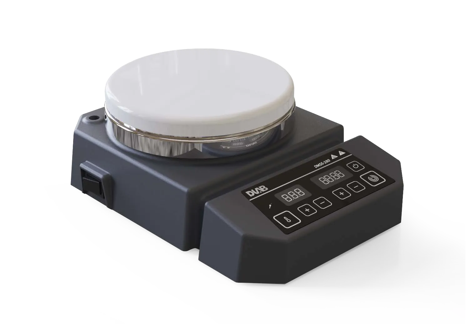 DLAB DMS5-280 LED Isıtıcılı Manyetik Karıştırıcı - 50...1500 rpm / 5 L / Oda Sıcaklığı...280 °C
