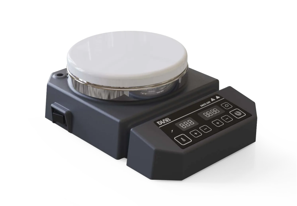 DLAB DMS5-280 LED Isıtıcılı Manyetik Karıştırıcı - 50...1500 rpm / 5 L / Oda Sıcaklığı...280 °C