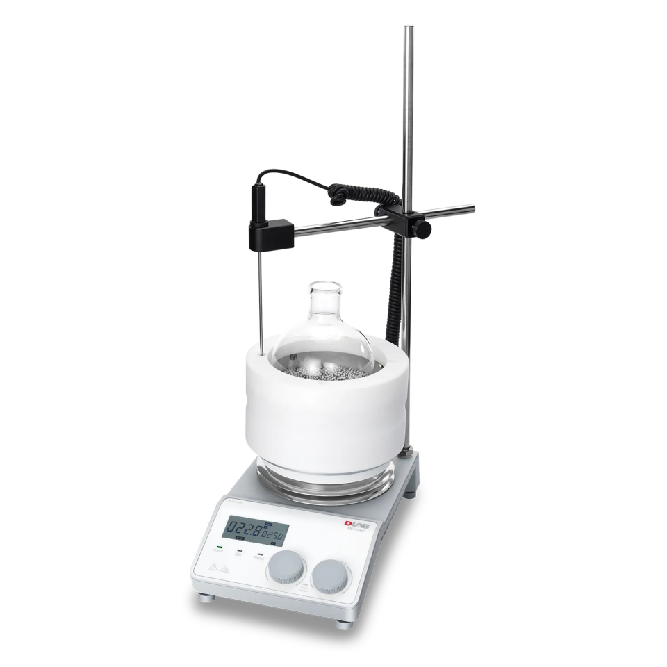 DLAB MS-H-ProA LCD Dijital Isıtıcılı Manyetik Karıştırıcı - 100...1500 rpm / 20 L / 340 °C