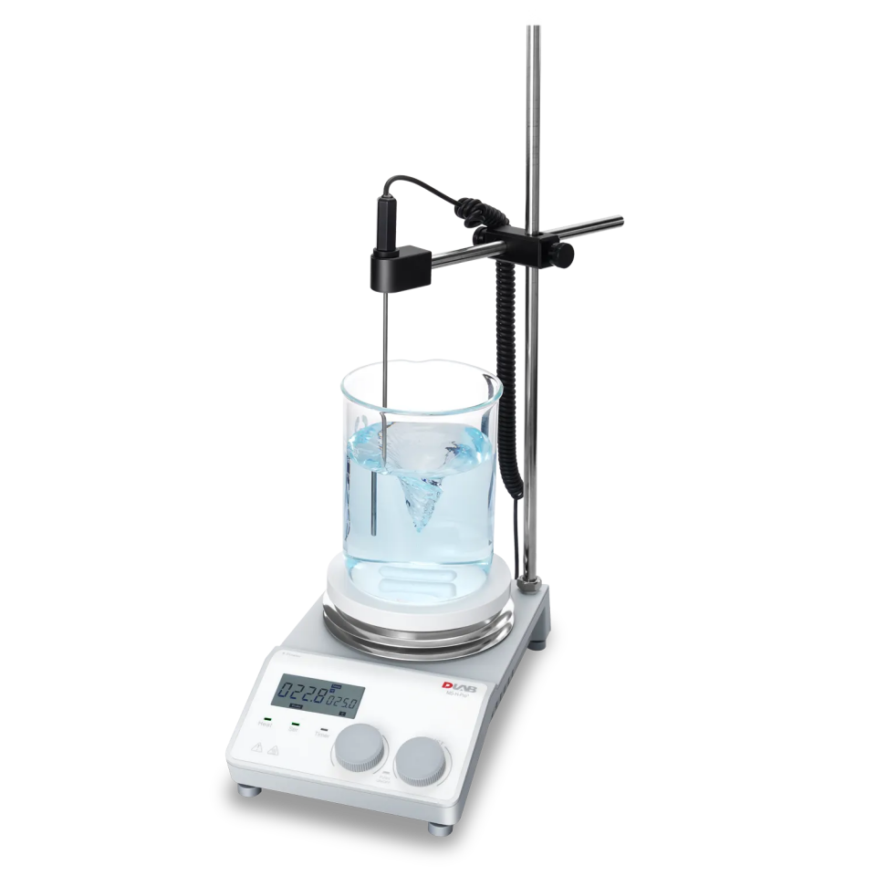DLAB MS-H-ProA LCD Dijital Isıtıcılı Manyetik Karıştırıcı - 100...1500 rpm / 20 L / 340 °C