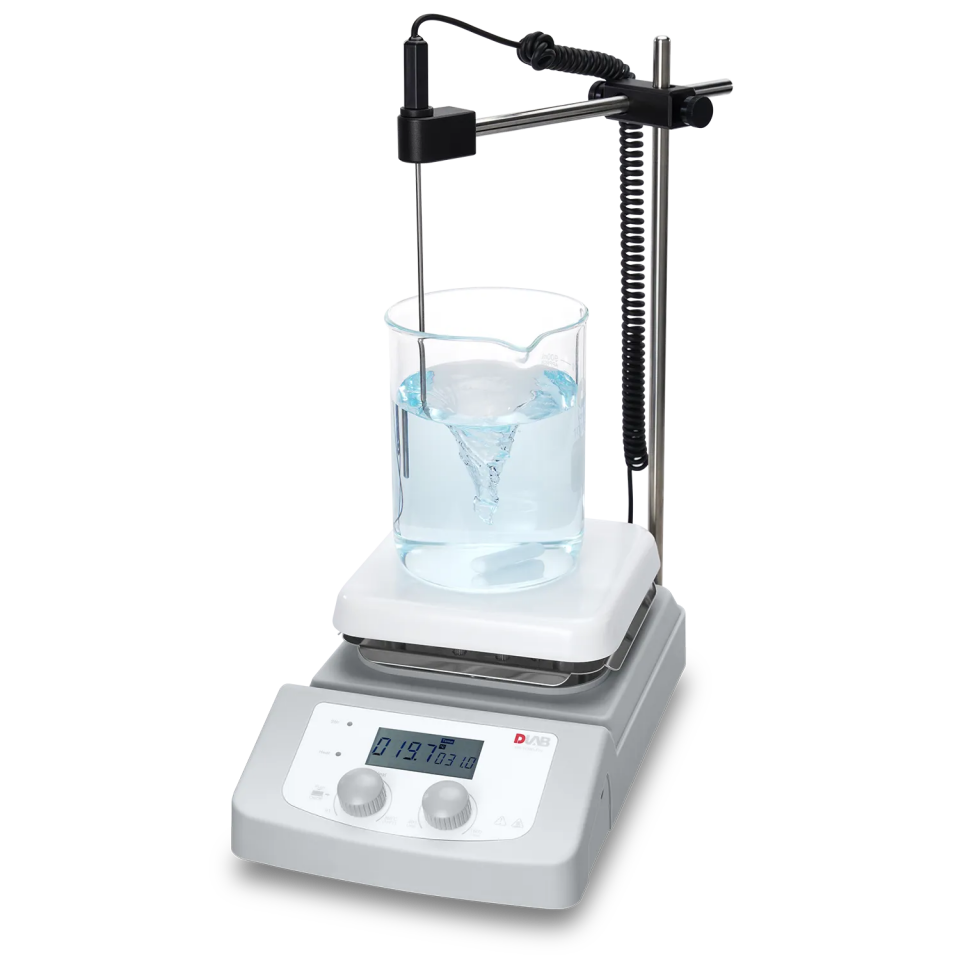 DLAB MS-H380-Pro LCD Dijital Isıtıcılı Manyetik Karıştırıcı - 200...1500 rpm / 5 L / 380 °C