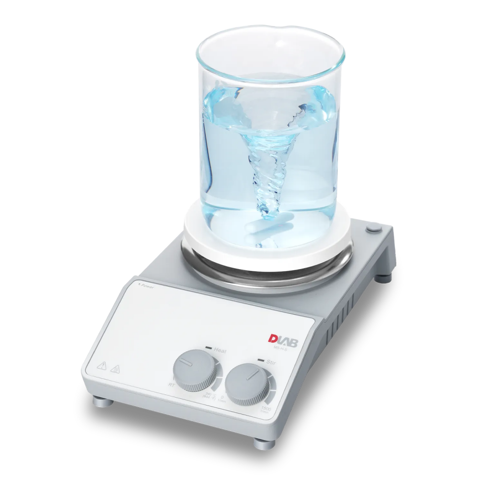 DLAB MS-H-S Güvenlik Özellikli Isıtıcılı Manyetik Karıştırıcı - 0...1500 rpm / 20 L / 340 °C