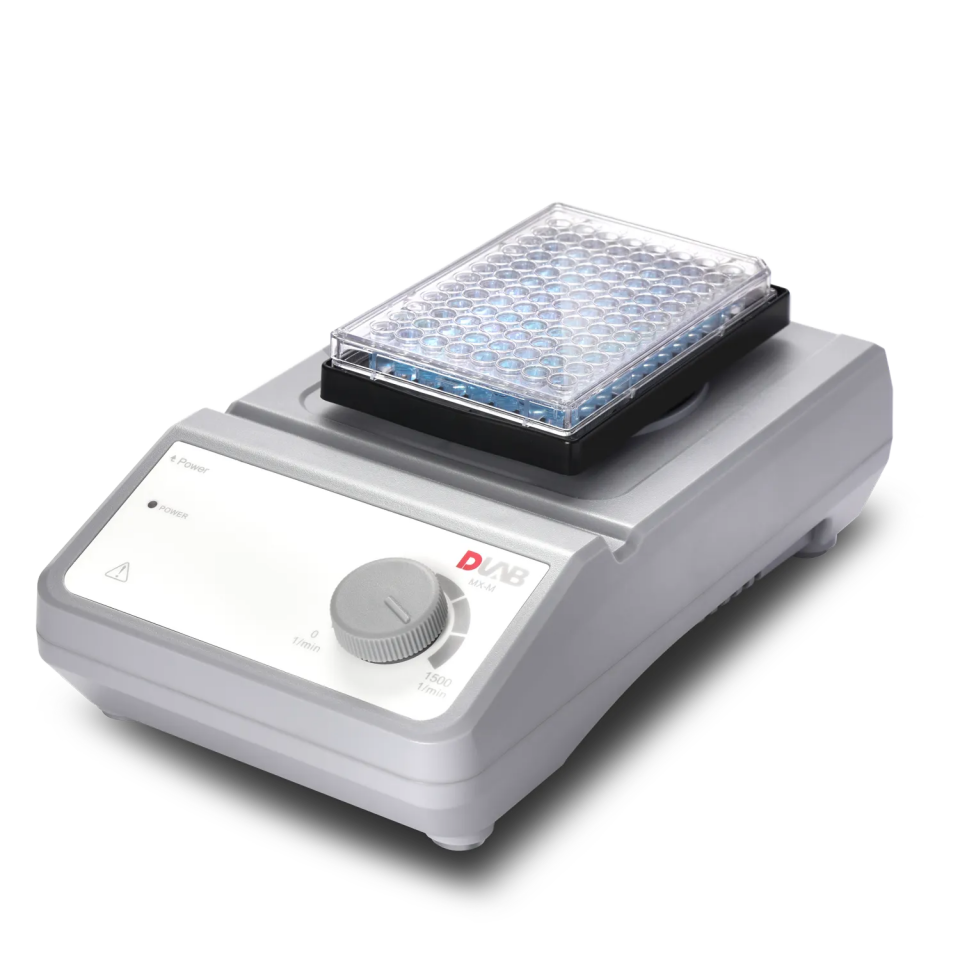 DLAB MX-M Orbital Mikroplaka Karıştırıcı - 0...1500 rpm / 4,5 mm Orbital Çap