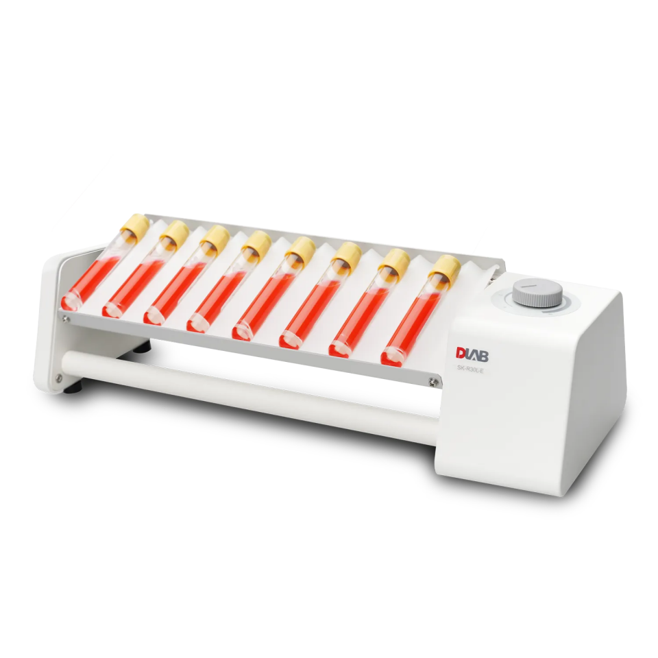 DLAB SK-R30L-E Rocking Rotator (Sallantılı Tüp Rotatörü), Uzun Platformlu - 0...30 rpm / 30° Eğim Açısı / 1 kg